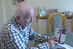 Peter Boxell Showing Mark Where Lee's Watch Was Found