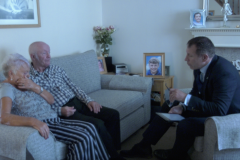 Peter & Christine Boxell with Mark Williams-Thomas